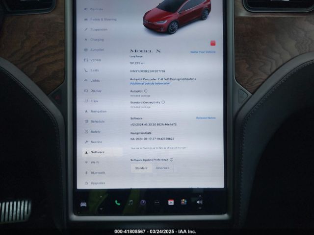 5YJXCBE23KF207739 Tesla Model X 100d/75d/long Range