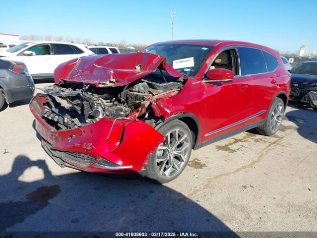5J8YD9H49NL002095 Acura Mdx Technology Package