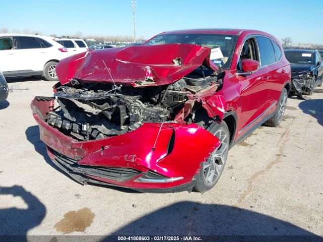 5J8YD9H49NL002095 Acura Mdx Technology Package