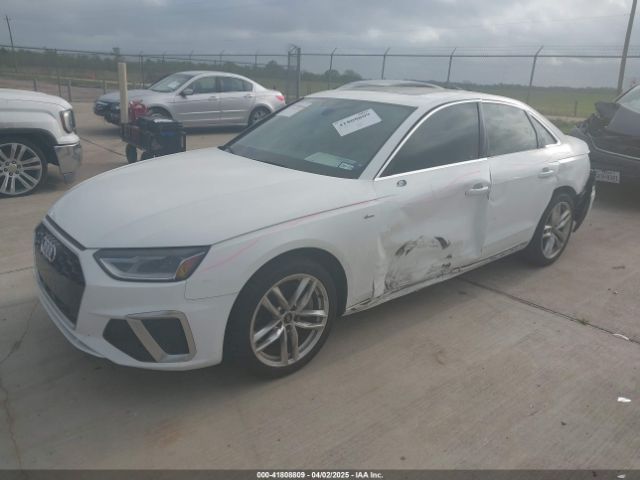 2021 AUDI A4 WAUDAAF46MN009872 Photo 1