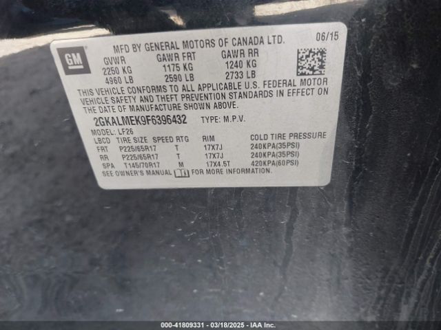 2GKALMEK9F6396432 GMC Terrain Sle-1