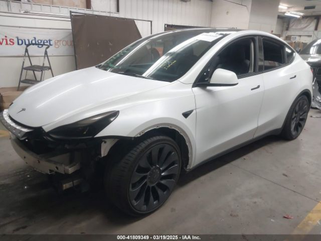 7SAYGDEF5PF665560 Tesla Model Y Performance Dual Motor All-wheel Drive