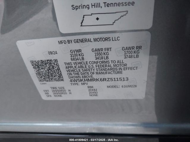 2024 ACURA ZDX 4W5KHMRK6RZ511513 Photo 8