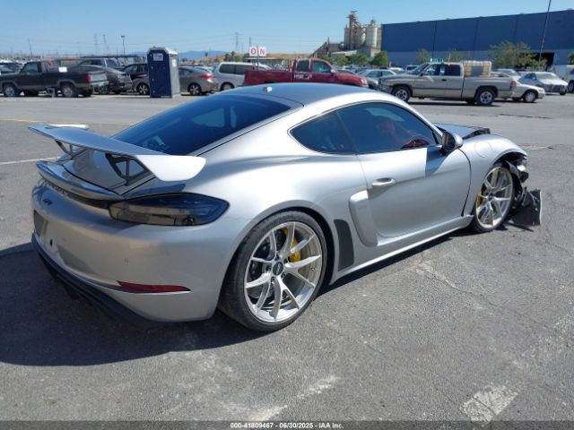 2022 PORSCHE 718 CAYMAN WP0AC2A82NS275201 Photo 3
