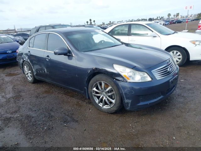 41809556 :رقم المزاد ، JNKBV61E48M223023 vin ، 2008 Infiniti G35 Journey مزاد بيع