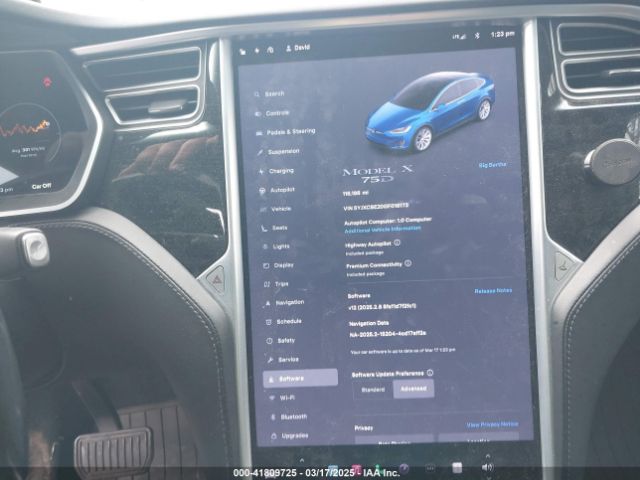 5YJXCBE20GF016173 Tesla Model X 60d/70d/75d/90d/p100d