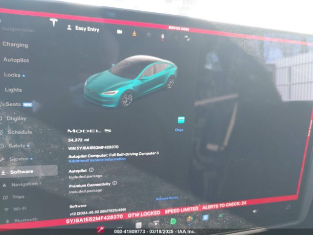 5YJSA1E52MF428370 Tesla Model S Long Range Dual Motor All-wheel Drive