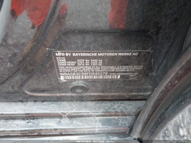 WBA5B3C59FD545279 BMW 535i Xdrive