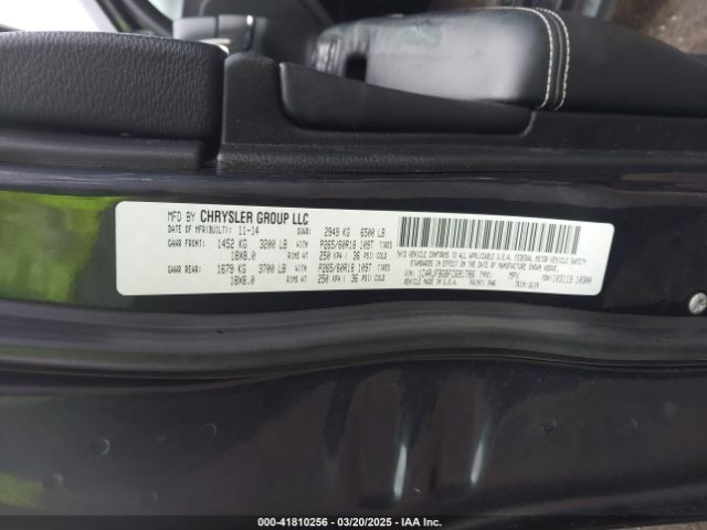 1C4RJFBG8FC691786 Jeep Grand Cherokee Limited