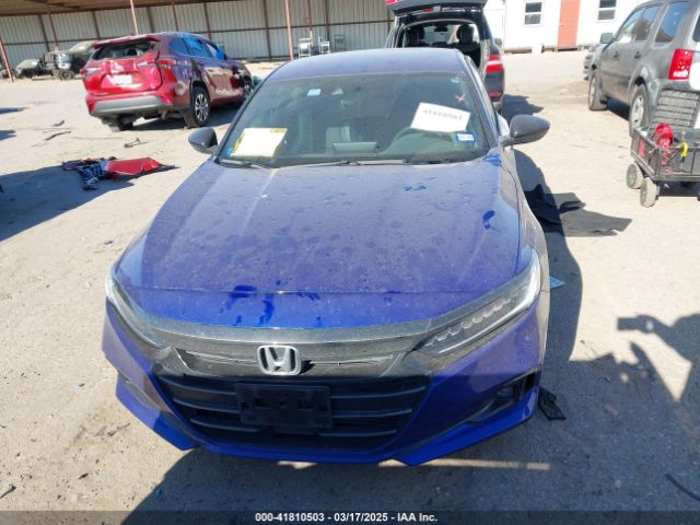 1HGCV1F37NA124663 Honda Accord Sport
