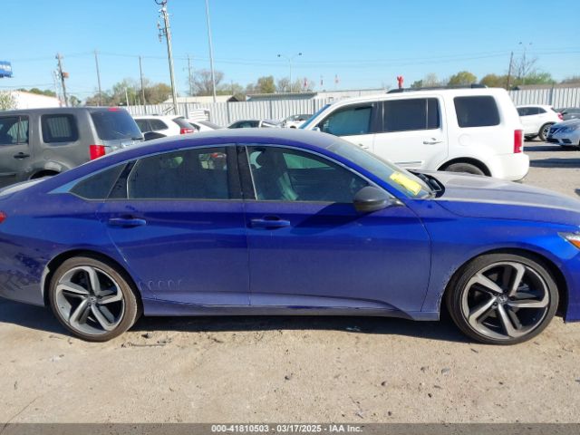 1HGCV1F37NA124663 Honda Accord Sport