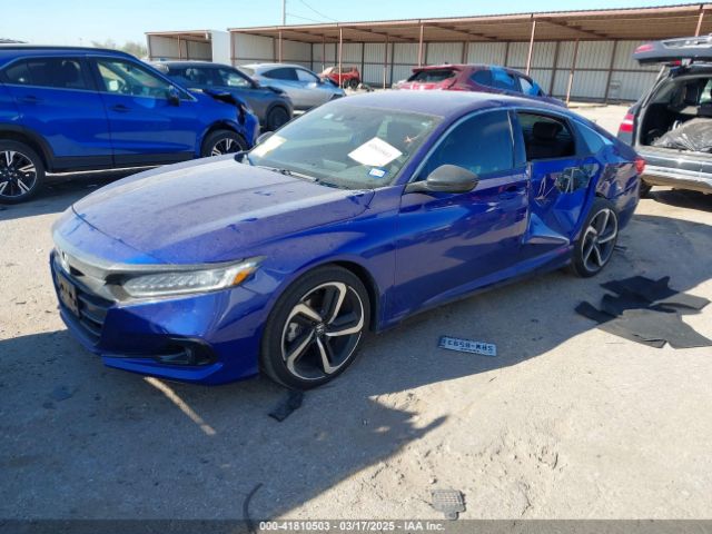 1HGCV1F37NA124663 Honda Accord Sport