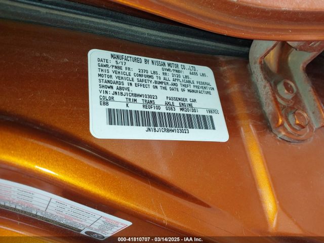 JN1BJ1CR8HW103023 Nissan Rogue Sport Sv
