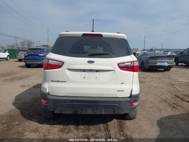 MAJ6S3GL9MC451248 Ford Ecosport Se