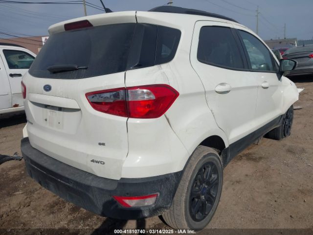 MAJ6S3GL9MC451248 Ford Ecosport Se