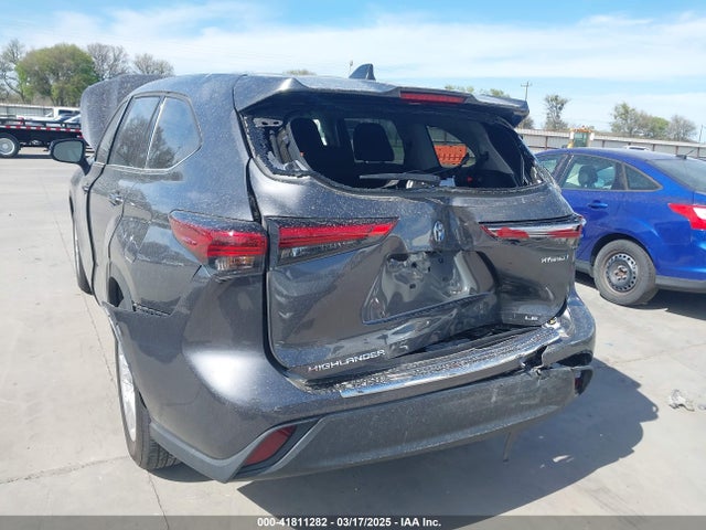5TDZARAH5NS517327 Toyota Highlander Hybrid Le
