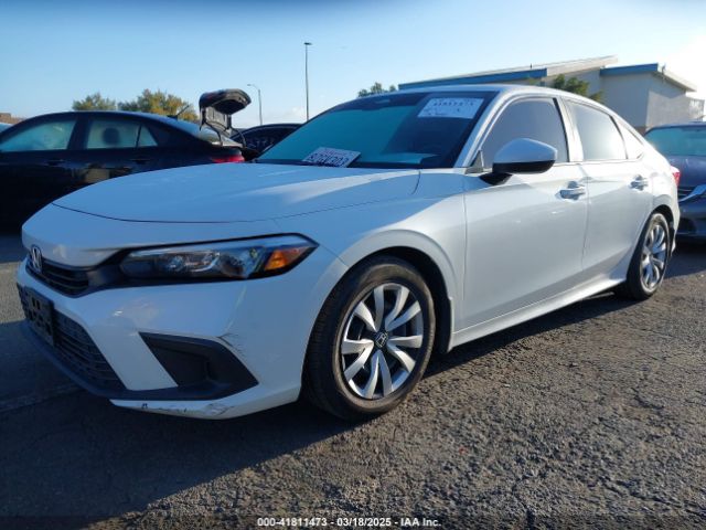 2HGFE2F28NH549174 Honda Civic Lx