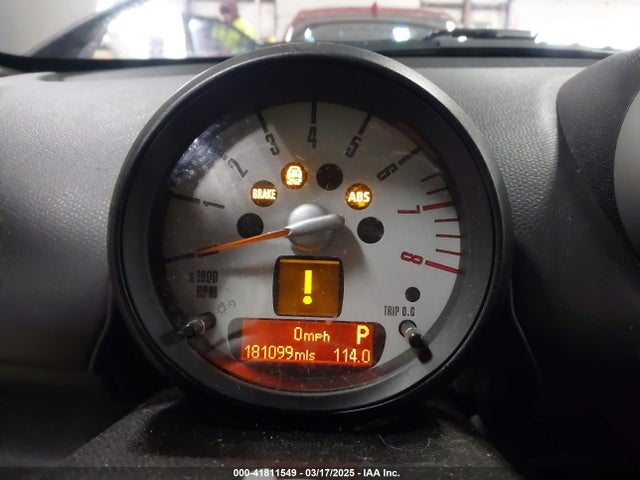 2011 MINI COOPER S COUNTRYMAN WMWZC3C58BWL79978 Photo 6