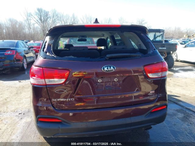 5XYPG4A31JG409131 KIA Sorento 2.4l Lx