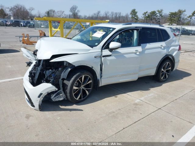 3VV4B7AX5NM109074 Volkswagen Tiguan 2.0t Sel R-line