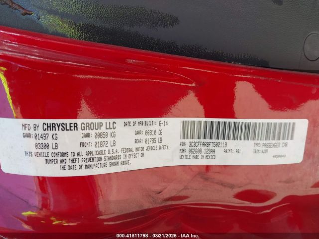 2015 FIAT 500 3C3CFFAR8FT502119 Photo 8