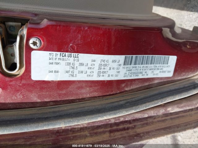 2C4RDGBG6GR369802 Dodge Grand Caravan Se