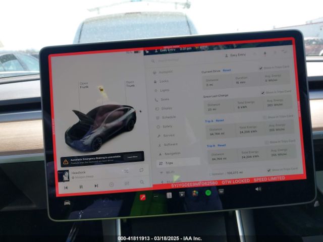 2021 TESLA MODEL Y 5YJYGDEE9MF062580 Photo 6
