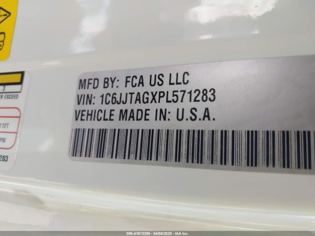 1C6JJTAGXPL571283 Jeep Gladiator Sport S 4x4