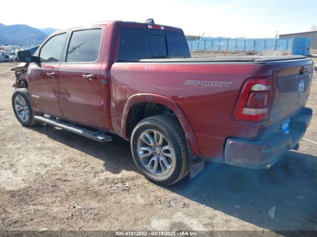 1C6SRFJT2MN525409 RAM 1500 Laramie  4x4 5'7 Box
