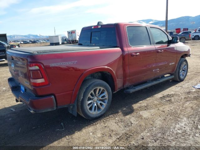 1C6SRFJT2MN525409 RAM 1500 Laramie  4x4 5'7 Box