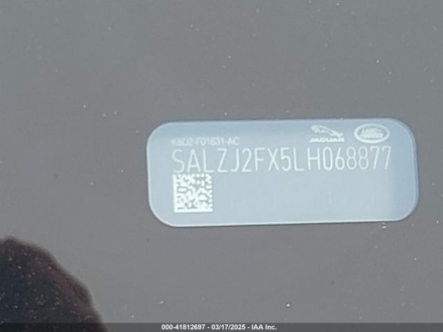 SALZJ2FX5LH068877 Land Rover Range Rover Evoque S