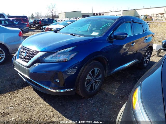 5N1AZ2BS4MC122901 Nissan Murano Sv Intelligent Awd