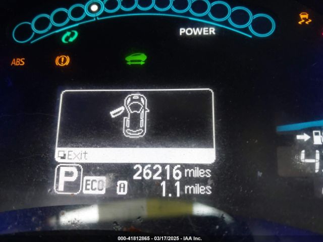 1N4AZ0CP2FC321747 Nissan Leaf Sl