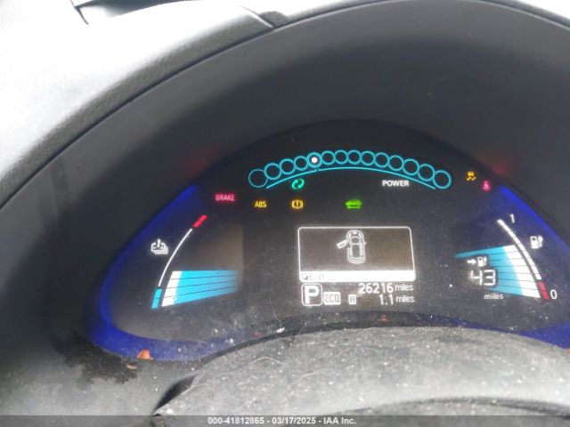 1N4AZ0CP2FC321747 Nissan Leaf Sl