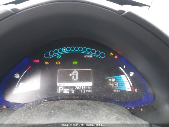1N4AZ0CP2FC321747 Nissan Leaf Sl