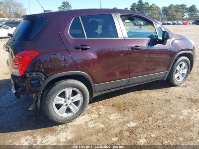KL7CJKSB1LB346150 Chevrolet Trax Fwd Ls