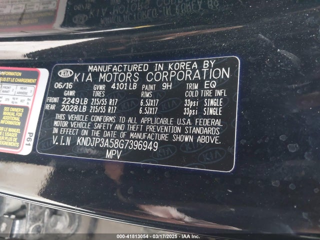 KNDJP3A58G7396949 KIA SOUL +