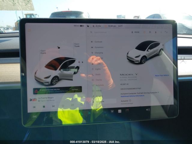 5YJYGDEE0MF277197 Tesla Model Y Long Range Dual Motor All-wheel Drive