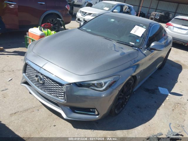 JN1FV7EKXHM610929 Infiniti Q60 3.0t Red Sport 400