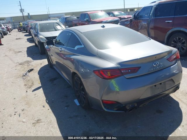 JN1FV7EKXHM610929 Infiniti Q60 3.0t Red Sport 400