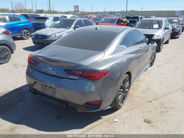 JN1FV7EKXHM610929 Infiniti Q60 3.0t Red Sport 400
