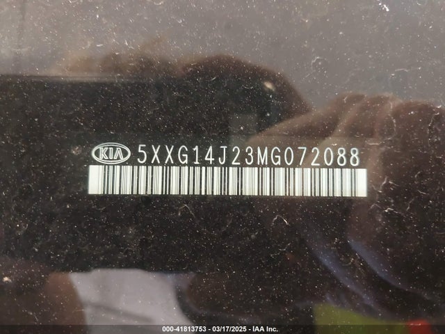 5XXG14J23MG072088 KIA K5 LXS