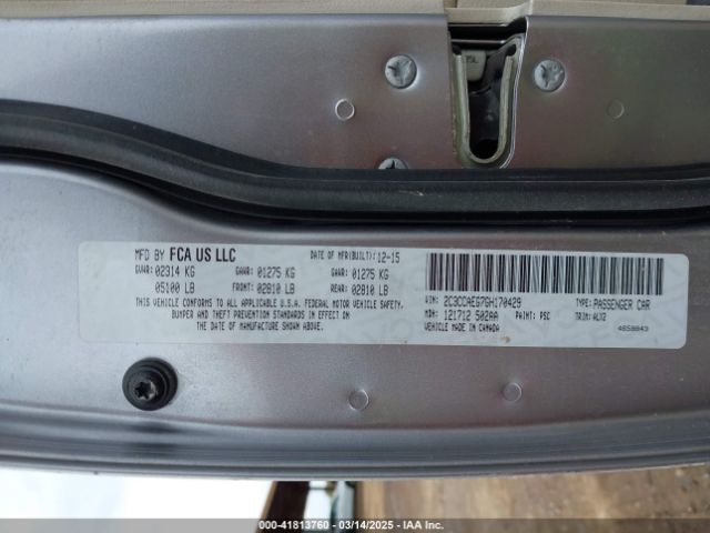 2016 CHRYSLER 300C 2C3CCAEG7GH170429 Photo 8