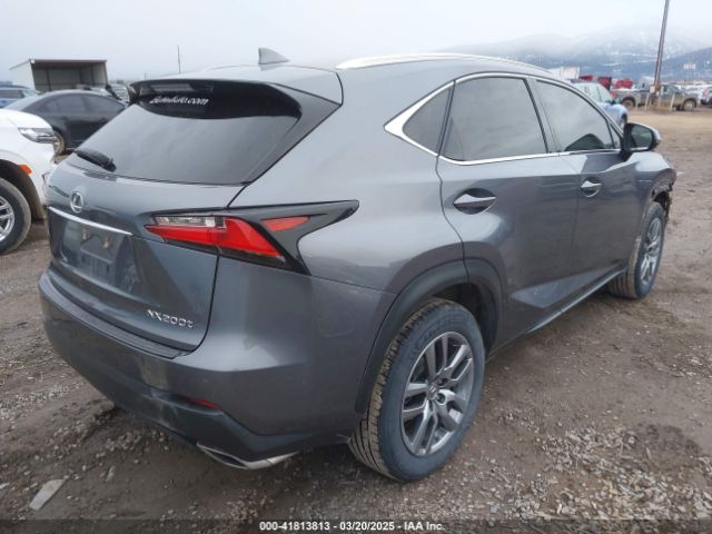 2016 LEXUS NX 200T JTJBARBZ5G2052600 Photo 3