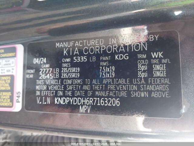 KNDPYDDH6R7163206 KIA Sportage Plug-in Hybrid X-line