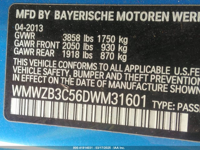 2013 MINI COUNTRYMAN WMWZB3C56DWM31601 Photo 8