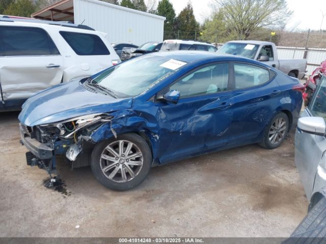 KMHDH4AE7FU421139 Hyundai ELANTRA SE