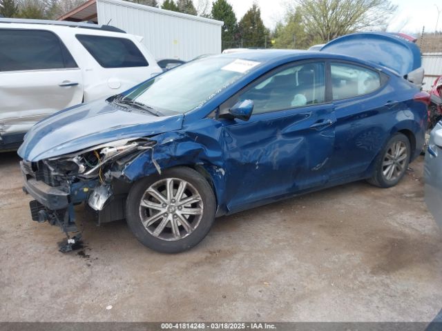 KMHDH4AE7FU421139 Hyundai ELANTRA SE