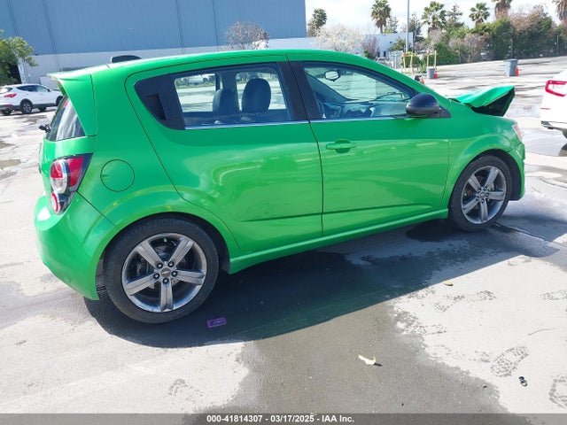 1G1JG6SB2F4170274 Chevrolet Sonic Rs Auto