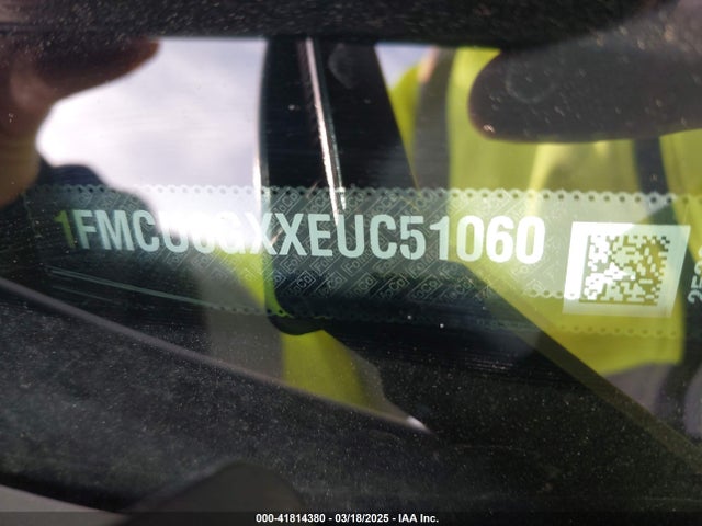 1FMCU0GXXEUC51060 Ford ESCAPE SE